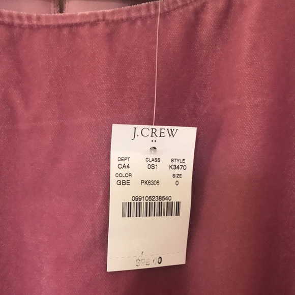NWT Jcrew velvet dress - Picture 2 of 4
